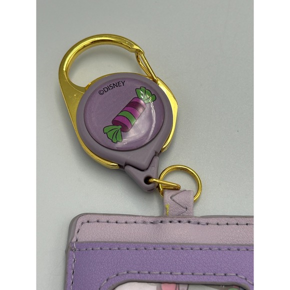 Loungefly Disney Winnie The Pooh Retractable Lanyard ID Badge Purple Candy Sweet - Picture 4 of 5